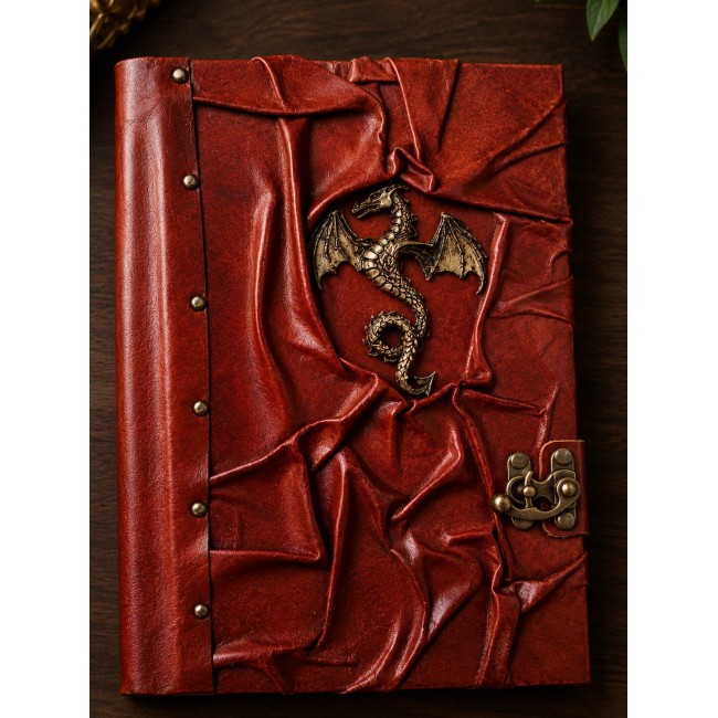 16cm x 21cm  big leather notebook -3